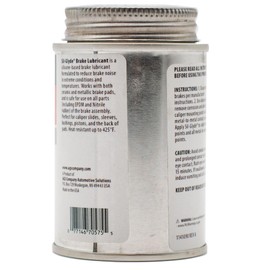 AGS Automotive Solutions 4oz Brush Top SIL-Glyde Silicone Brake Grease - Premium Brake Caliper Grease and Brake Lubricant for Optimal Performance and Longevity