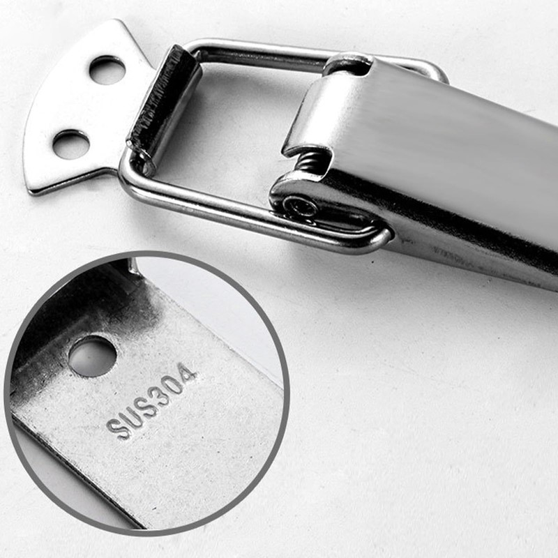 Pack of 2 Stainless Steel Toggle Latches with Screws, Box