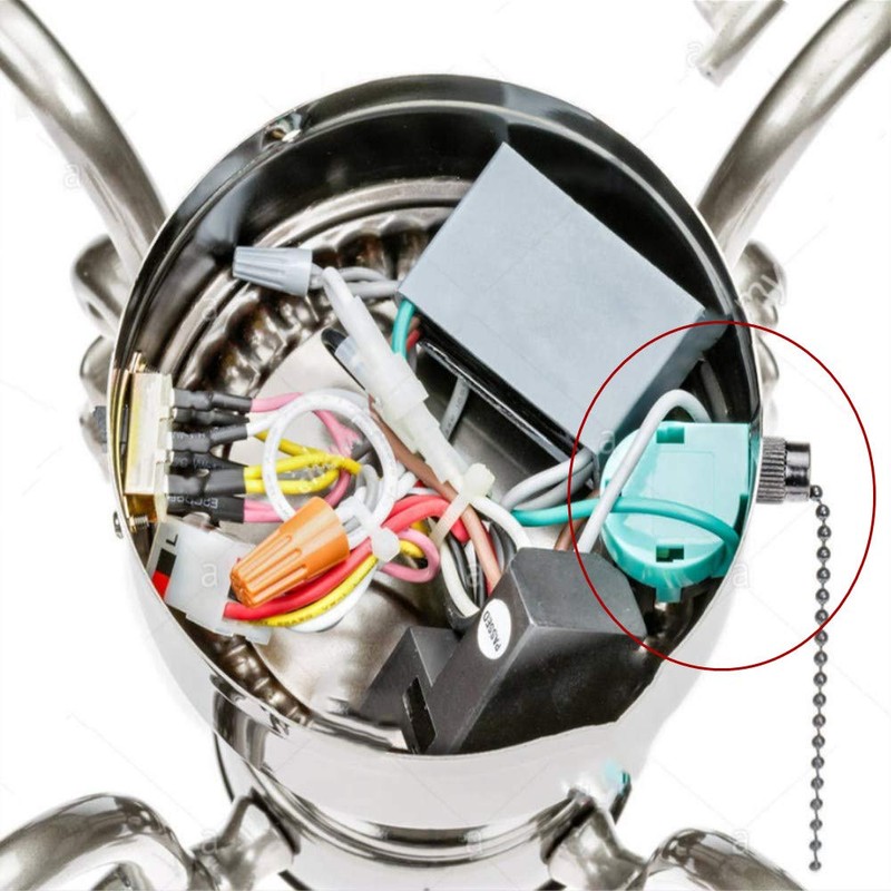 Ceiling Fan Switch 3 Speed 4 Wire Zing Ear ZE