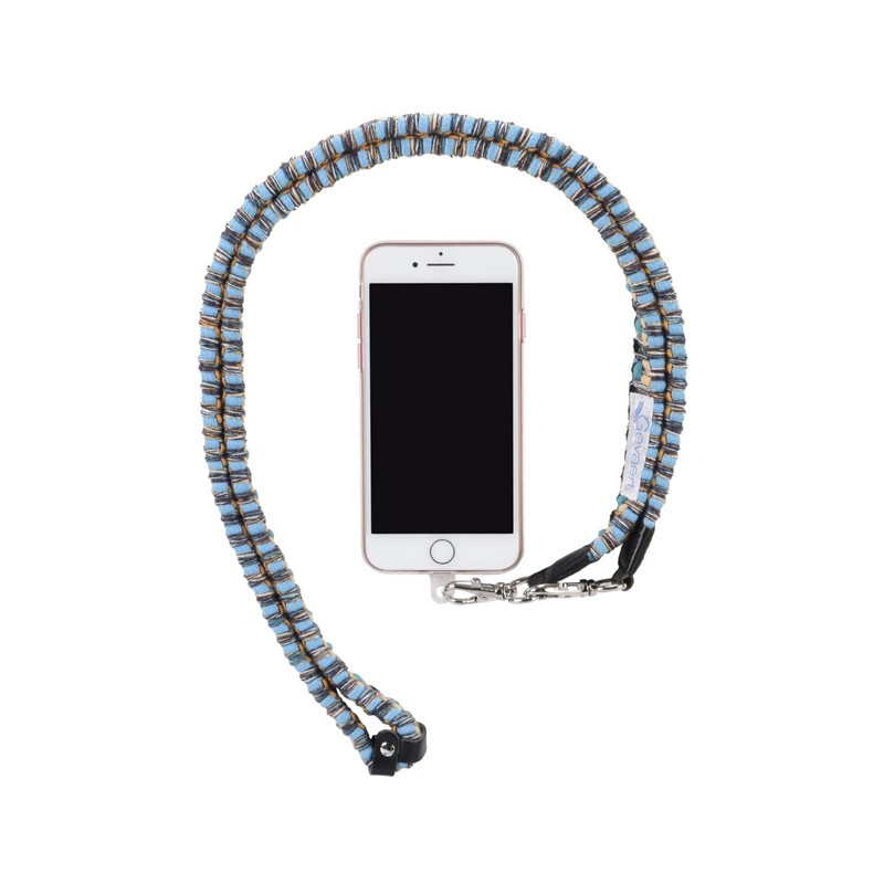 Gevaert VGV-105 Smartphone Strap, Vivid Shaggy Yellow/Orange [Smartphone Shoulder Compatible]
