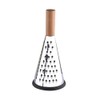 3 Sided Multifunction Box Grater, Stainless Steel Grater for Cheese
