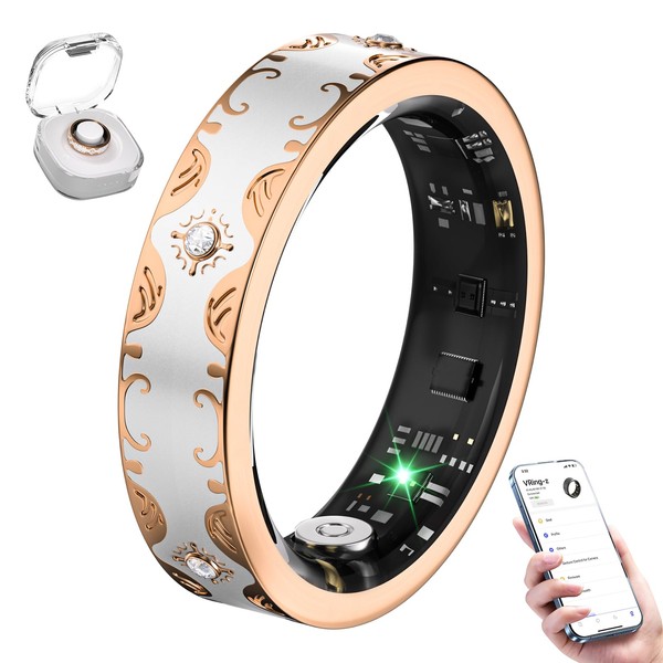 10 Gen Diamond Smart Ring and Wireless Charging Case【Industry Ranking