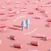 Soft Ear Plugs for Sleeping Noise Reduction, Made of Silicone,