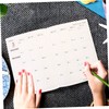Ciieeo Daily Calendar Planner Notebook Monthly Planner 2023 Workout Calendar