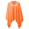 Women Ponchos Sweater Versatile Lightweight Solid Knitted Shawl Wrap Scarf