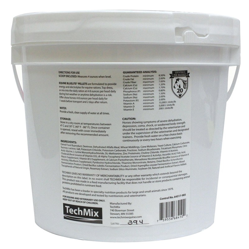 TechMix Equine BlueLite Pellets 5lb