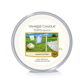 Yankee Candle Scenterpiece Easy MeltCup, Clean Cotton, for Electric Warmers