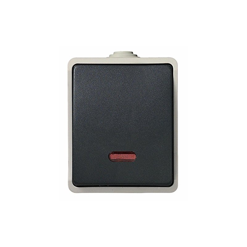 UNITEC Switch Illuminated AP FR for Indoor Wet Rooms, with