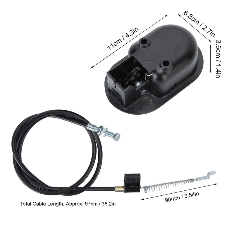 Recliner Replacement Parts Black Oval Recliner Pull Handle Sofa Chair