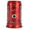 LED Solar Camping Light 18650 Battery USB Rechargeable Camping Light