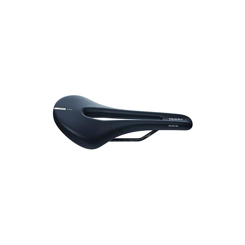 Terry Herren Butterfly Arteria Max Fahrradsattel, Black, 12-15 cm