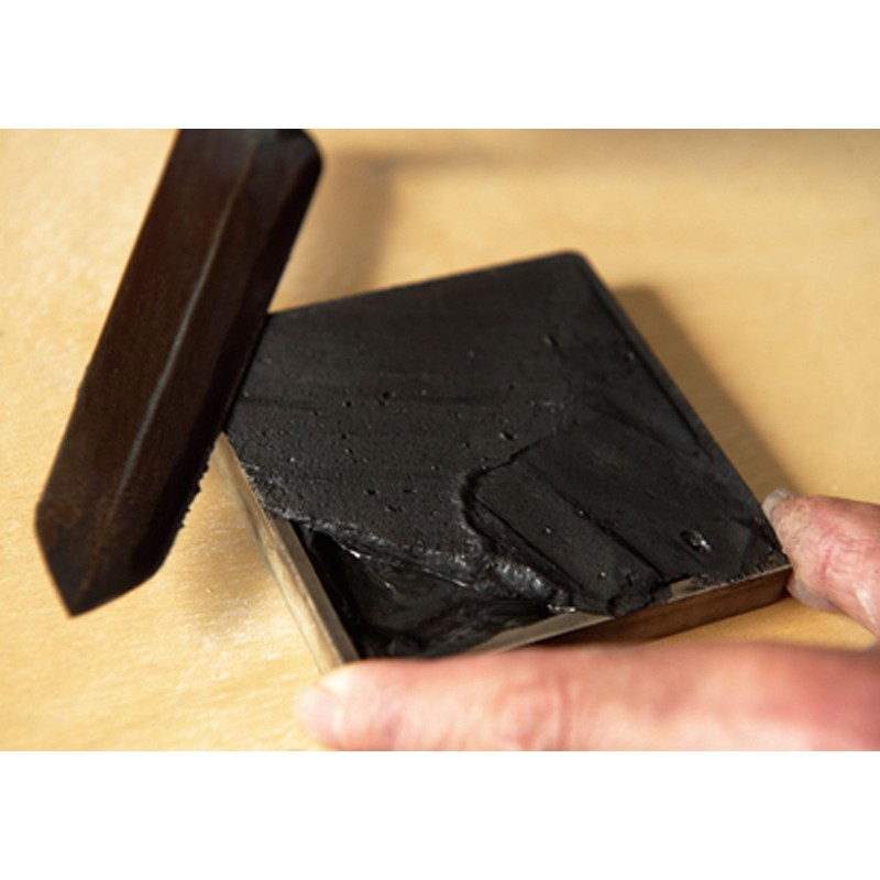 soil D347 WH Diatomaceous Earth Coasters, Large, Square, Set of