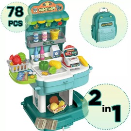 Unbranded Backpack Store Toy Set
