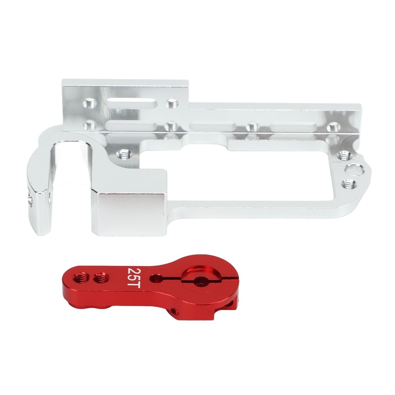 RC Servo Mount Bracket with 25T Arm Aluminum Alloy Anti