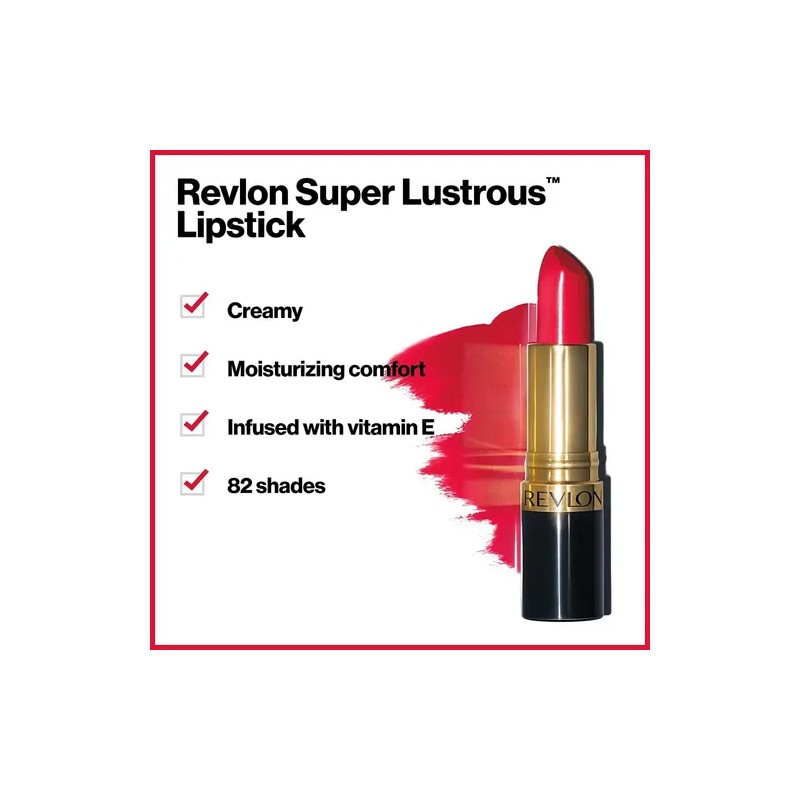 Lápiz Labial Revlon Super Lustrous Lipstick Rosewine 225