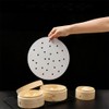 fyetemon Chinese Seiro Cooking Paper, Disposable Steaming Basket Sheet, Perfect