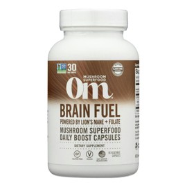 Om - Mushroom Superfood Brain Fuel - 90 Count (Pack of 3)