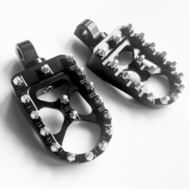 Ken R 883 Harley Cross Country Foot Pegs MX Club Style Left and Right Set Aluminum CNC Dyna XL