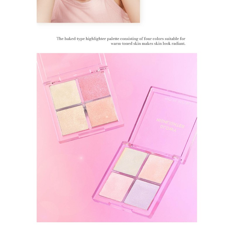 Nature Republic Glow Highlighter Palette Pearl Glow Collection Choose 1