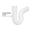Foset CE-294 Céspol PVC flexible para fregadero 1-1/2", color, pack
