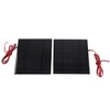 2pcs DC5V 500mA Solar Panel Cell Power Module Polycrystalline Silicon