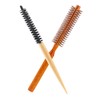 nijimomo Roll Brush, Set of 2, Thin, Short Hair, Bangs,
