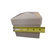 Vinyl/PVC 5" x 5" External Pyramid Post Cap (Long Lip)