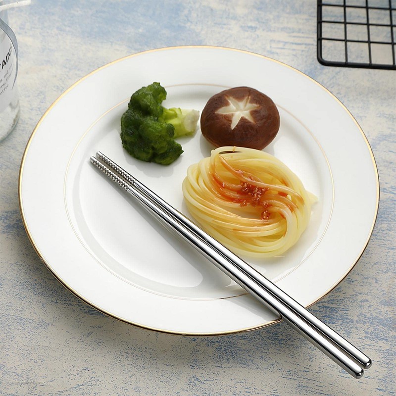 Portable Travel Utensils, Reusable Silverware with Case for Fixing Tableware,