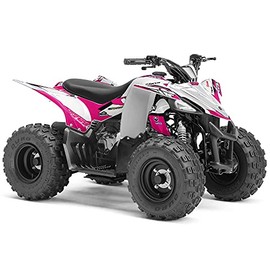 2017-2021 YFZ 50 13 FLY Pink Senge Graphics Kit Compatible with Yamaha