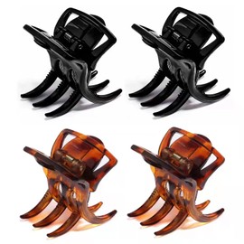 Morhom - Pinzas para el cabello, pinzas para el cabello de tamaño grande, 2.0 pulgadas, para mujeres y niñas, cabello grueso o mediano