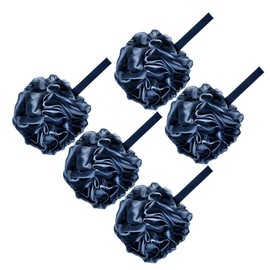 Beavorty 5pcs Exfoliating Bath Hanging Design Dense Mesh for Rich Bubbling Comfortable Shower for Daily Use Cleaning