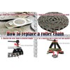 Jeremywell 50 Heavy Duty Roller Chain 10 Feet with 1 Connecting Link, 50H Chain