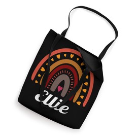 Ellie Colorful Rainbow funny women/girl/baby name idea Tote Bag