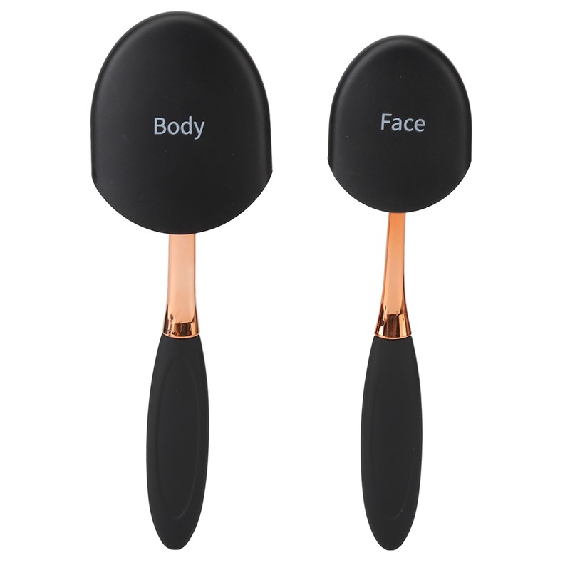 2pcs Sunscreen Applicator Brush Soft Fiber Hair Sunscreen Brush with