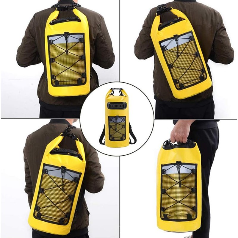 SKYLUXE - Waterproof Camping Dry Bag - Heavy Duty Roll-Top