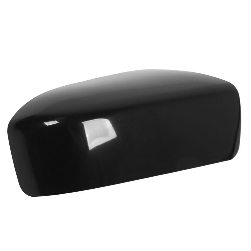 Side Rearview Mirror Cover Black Weather Proof Protective Door Mirror