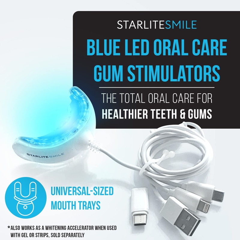 Oral Care Gum Light Tray from Starlite Smile Compatible with