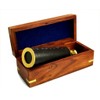 IOTC Science Purchase 78TELE15 Handheld Brass Telescope with Wooden Box