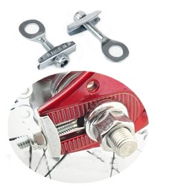 NA 10 Pcs Bike Chain Tensioner Bicycle Chain Adjuster Fixed Bicycle Chain Used for Fixed Gear Single Speed Track Bicycle