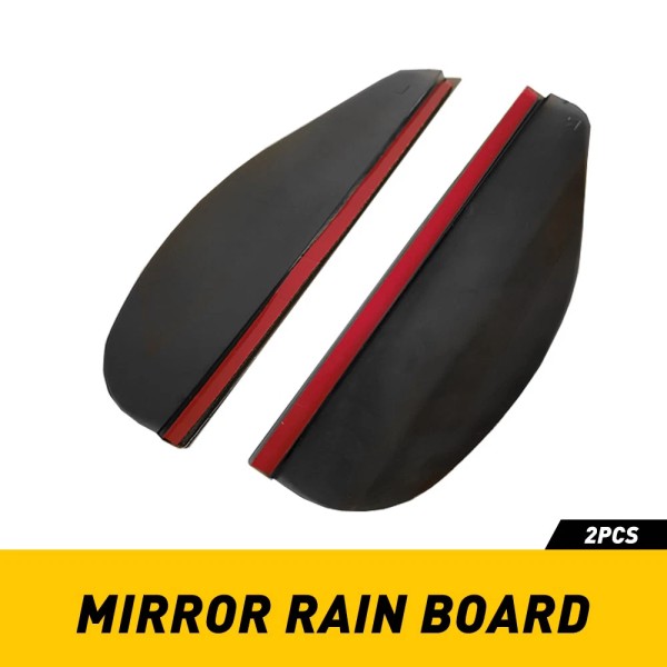 unbrand 2x Car Reflector Rear View Accessories Mirror Board Rain