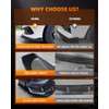 FINDAUTO Universal 3PCS Front Bumper Lip Chin Spoiler Wing Body
