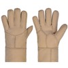 Harssidanzar Women Shearling Gloves Winter Fur Gloves For Sheepskin Leather