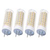 Lxcom Lighting G8 LED Bulb 10W Ceramic Corn Light Bulbs(4