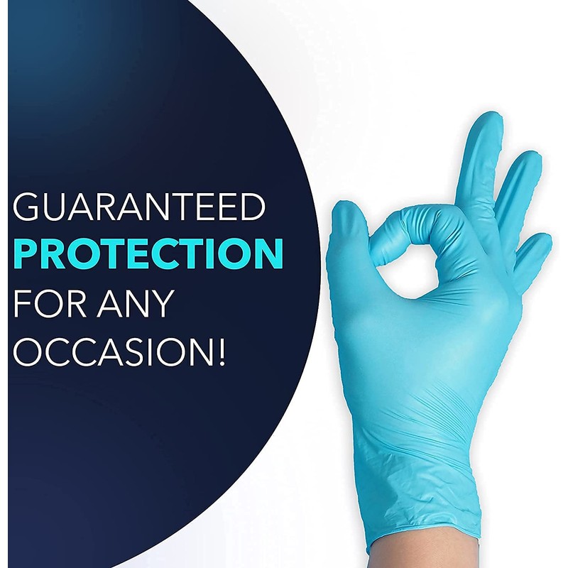 Style Setter Powder-Free Nitrile Disposable Exam Gloves
