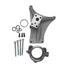 Non-EBP Valve Turbo Pedestal & Exhaust Housing Compatible with 1994.5-1997 Ford 7.3 Powerstroke Diesel 7.3L