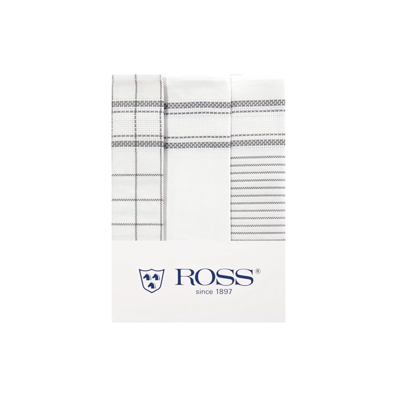 Ross - Cotton - 3 x Tea Towels in a