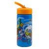 Stor Superthings 410ml Sports Water Bottle with Straw and Built-in