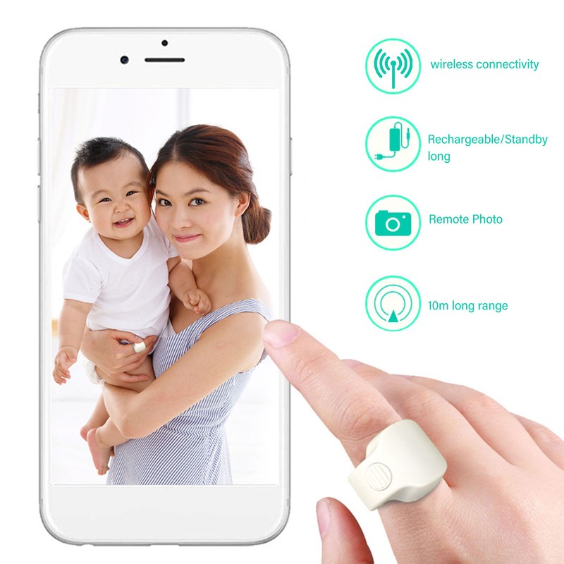 Bluetooth Smart Ring Camera Video Recording Remote Wearable Smart Ring
