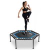 Yes4All Rebounder Trampoline 48-inch with Adjustable Handle Bar, 350 LBS