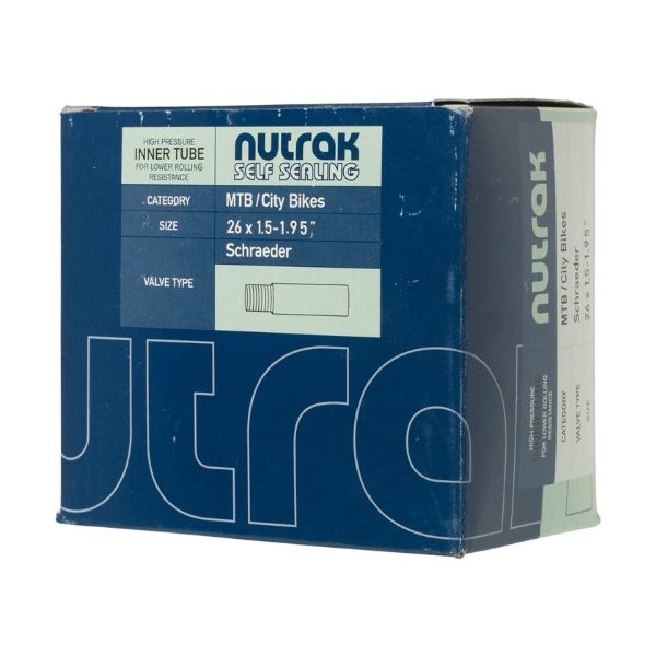 Nutrak 700 x 35-45C Schrader - self sealing inner tube